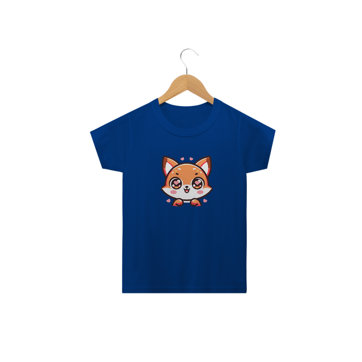 Nome do produto: Camiseta Infantil Raposa 2