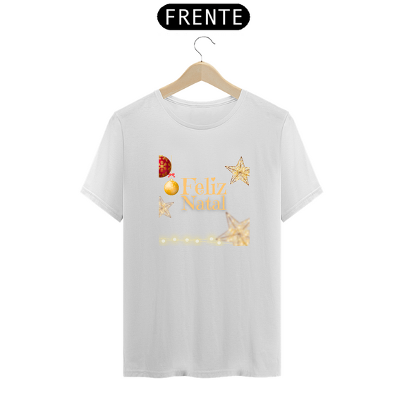 Camiseta  Premium Unissex Coleção Festividades - Feliz Natal 1