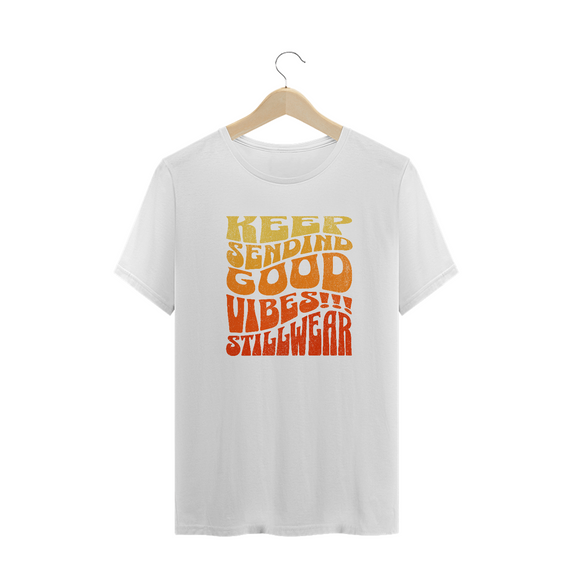 Camiseta Plus Size Good Vibes