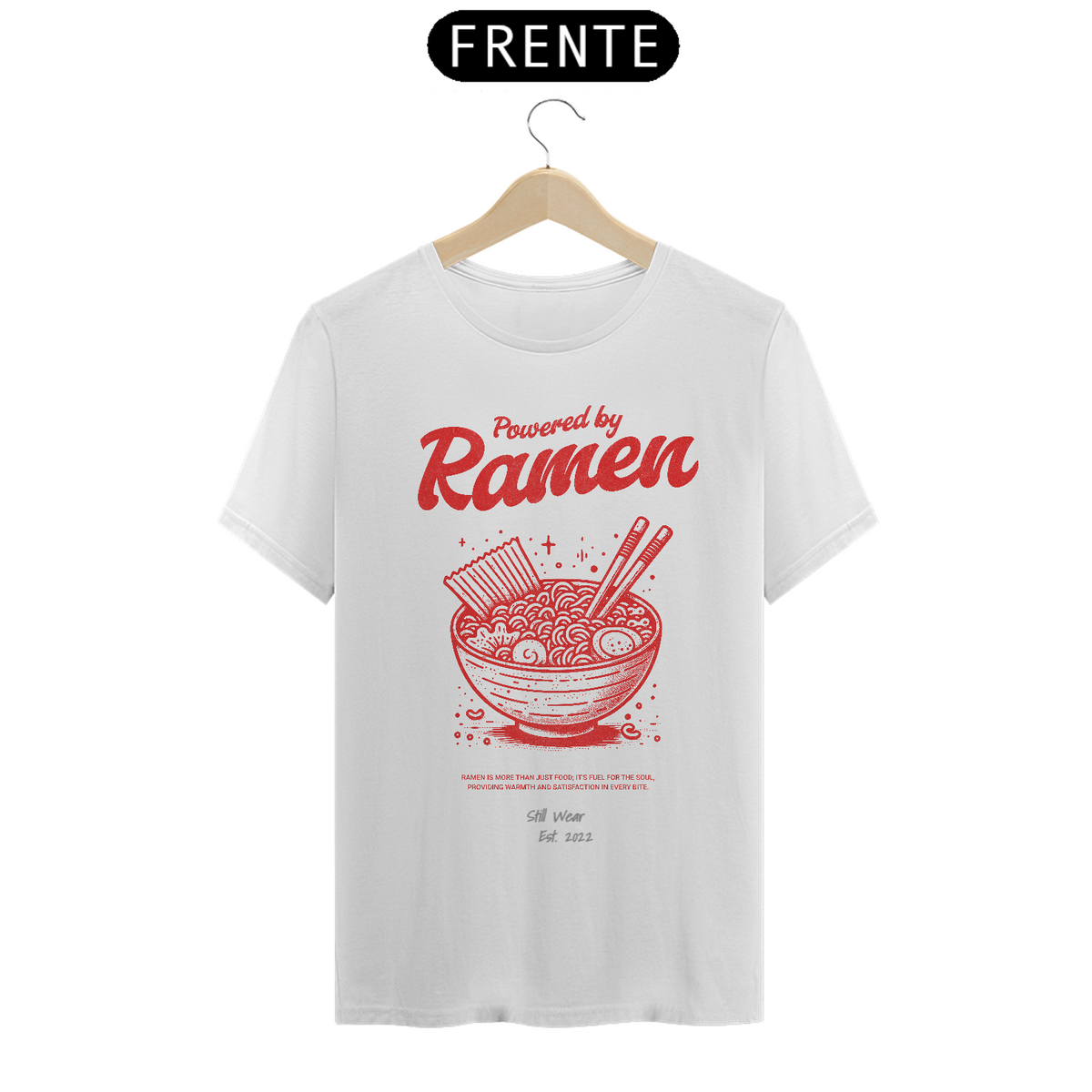 Nome do produto: Camiseta Ramen (Lamen)