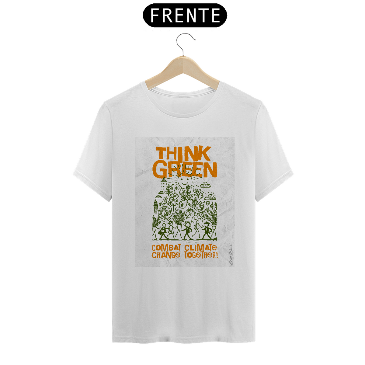 Nome do produto: Camiseta Think Green 
