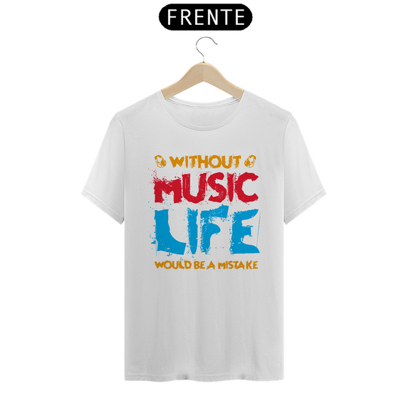 Camiseta Coleção Musical Music Life