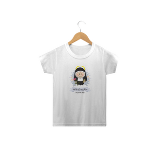 Nome do produtoCamiseta Infantil Coleção Santinhos Santa Rita de Cássia