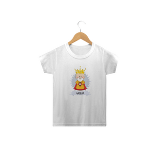 Nome do produtoCamiseta Infantil Coleção Santinhos Rei Mago Gaspar