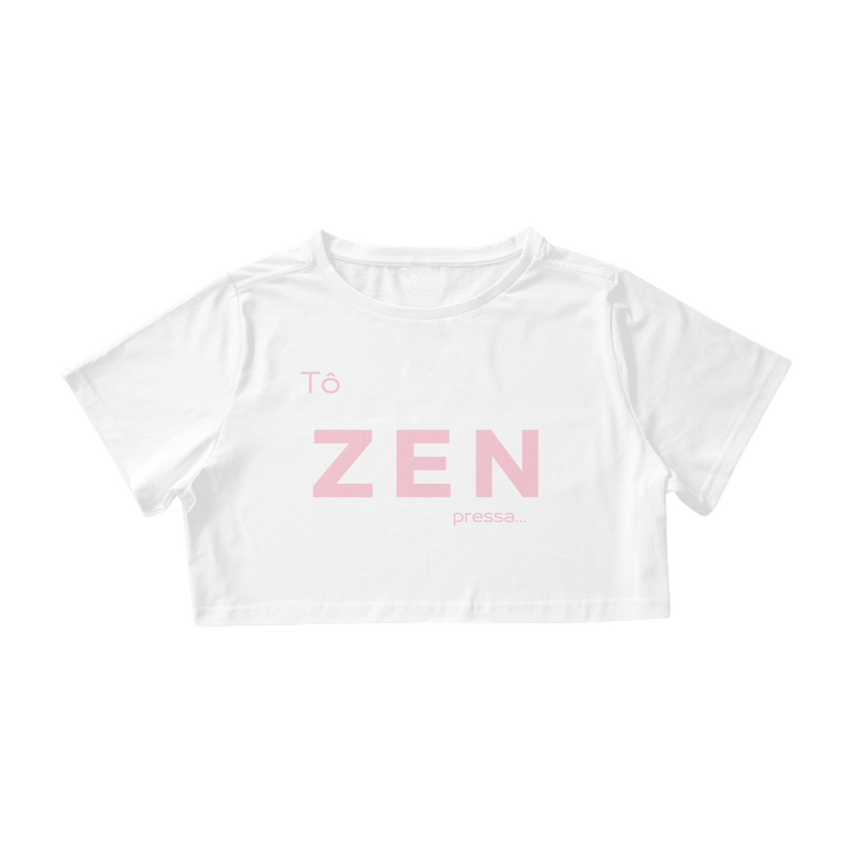 Nome do produto: Cropped Zen pressa