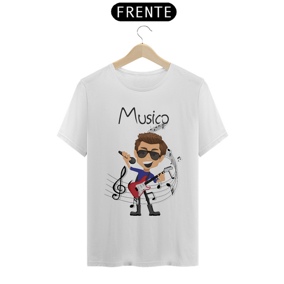 Camiseta Masc Profissões Músico