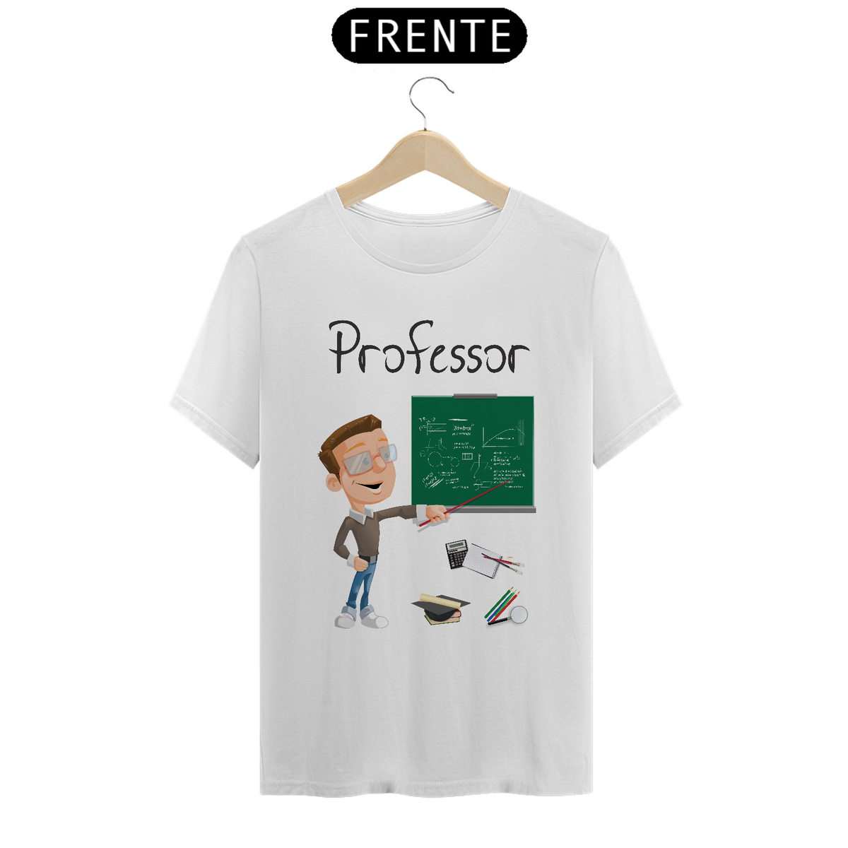 Nome do produto: Camiseta Masc Profissões Professor