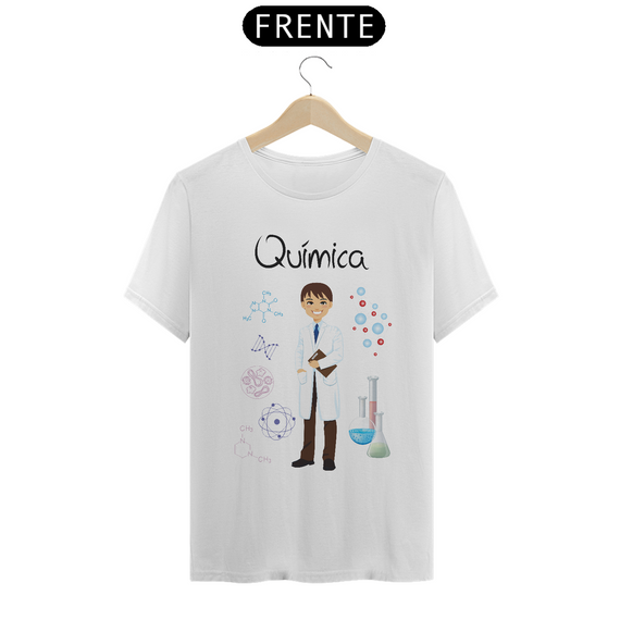 Camiseta Masc Profissões Química