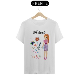 Nome do produtoCamiseta Fem Profissões Artesã 