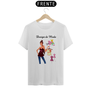 Camiseta Fem Profissões  Design de Moda