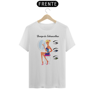 Nome do produtoCamiseta Fem Profissões Design de Sobrancelhas