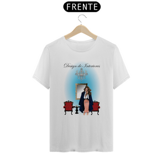 Nome do produtoCamiseta Fem Profissões Design de Interiores