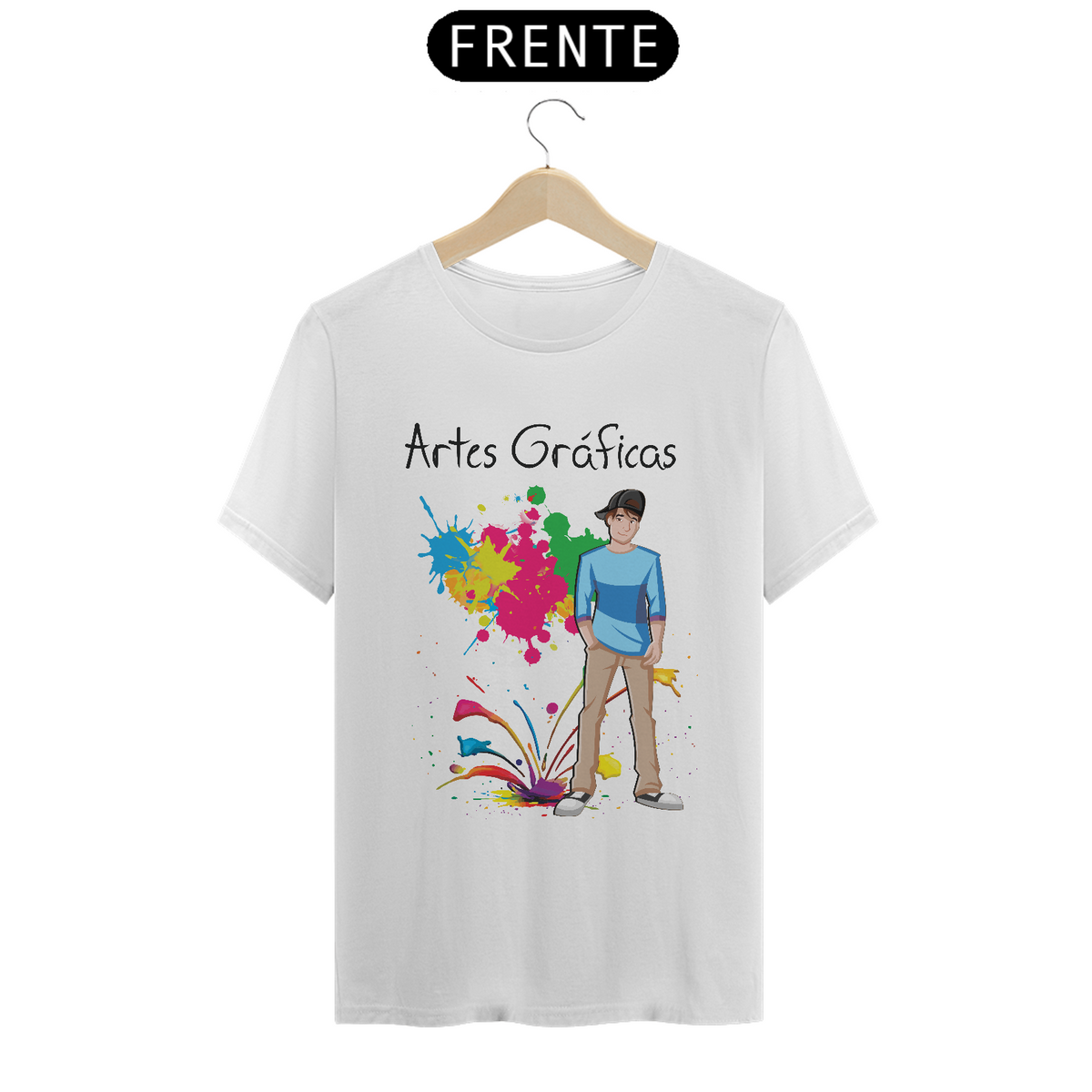 Nome do produto: Camiseta Masc Profissões Artes Gráficas