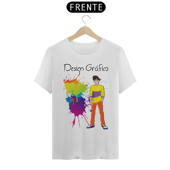 Camiseta Masc Profissões Design Gráfico