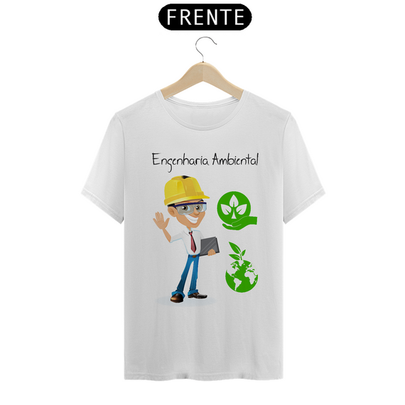 Camiseta Masc Profissões Engenharia Ambiental