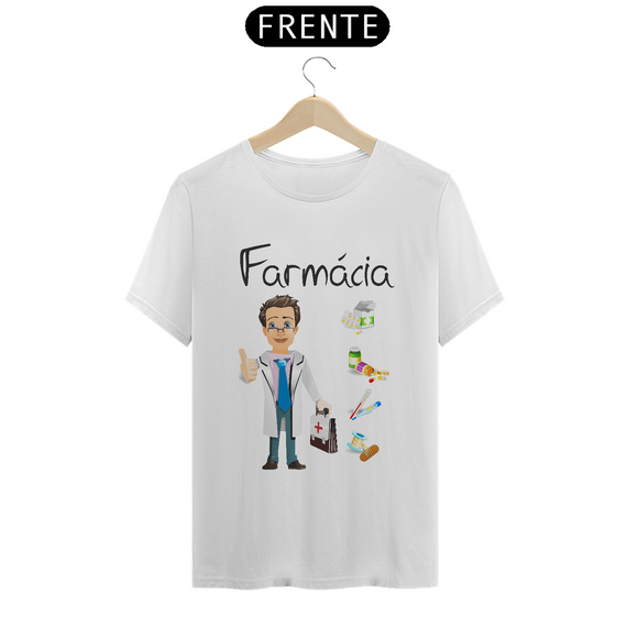 Camiseta Masc Profissões Farmácia 2