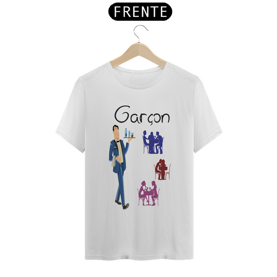 Camiseta Masc Profissões Garçon