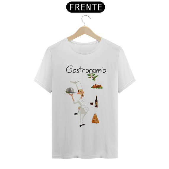 Camiseta Masc Profissões Gastronomia