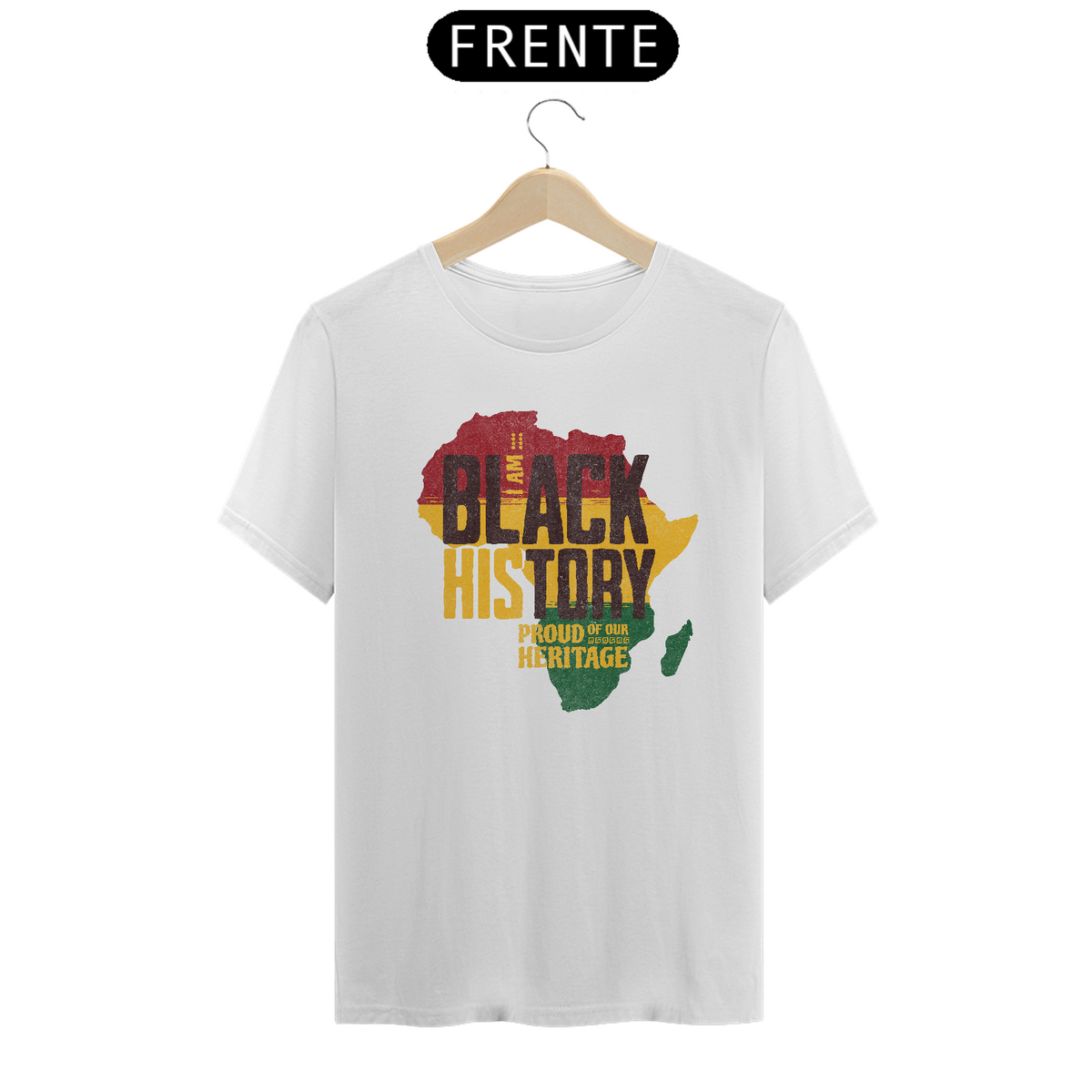 Nome do produto: Camiseta Black History