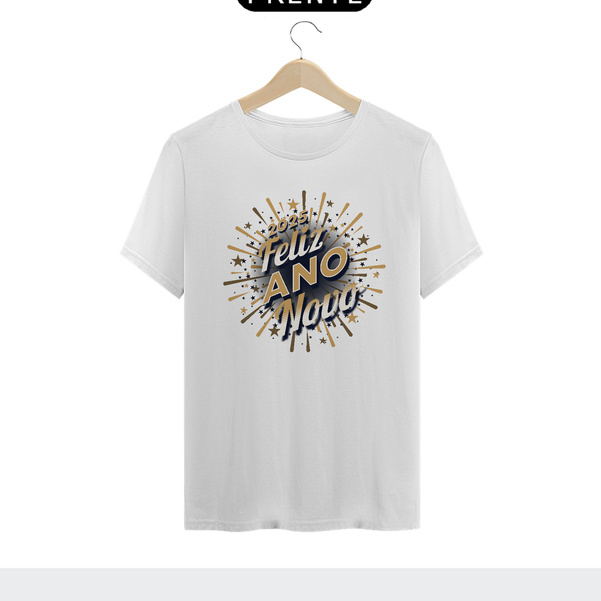 Nome do produto: Camiseta Feliz Ano Novo 2025