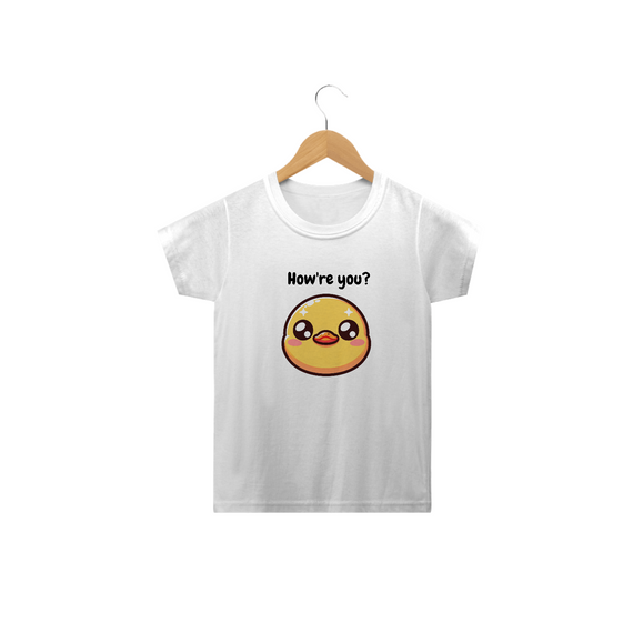 Camiseta Infantil Patinho 2