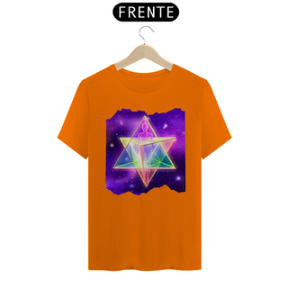 Nome do produtoCamiseta Coleção Holística Cubo de Metatron