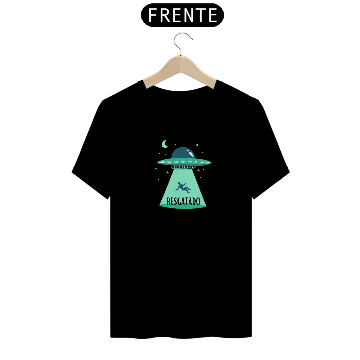 Nome do produto: Camiseta Q Resgate Alien