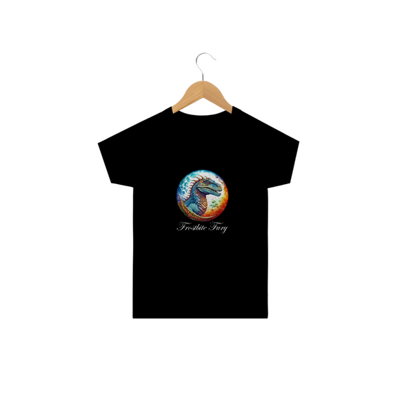 Camiseta Infantil - Coleção Still Dragon - Frostbite Fury