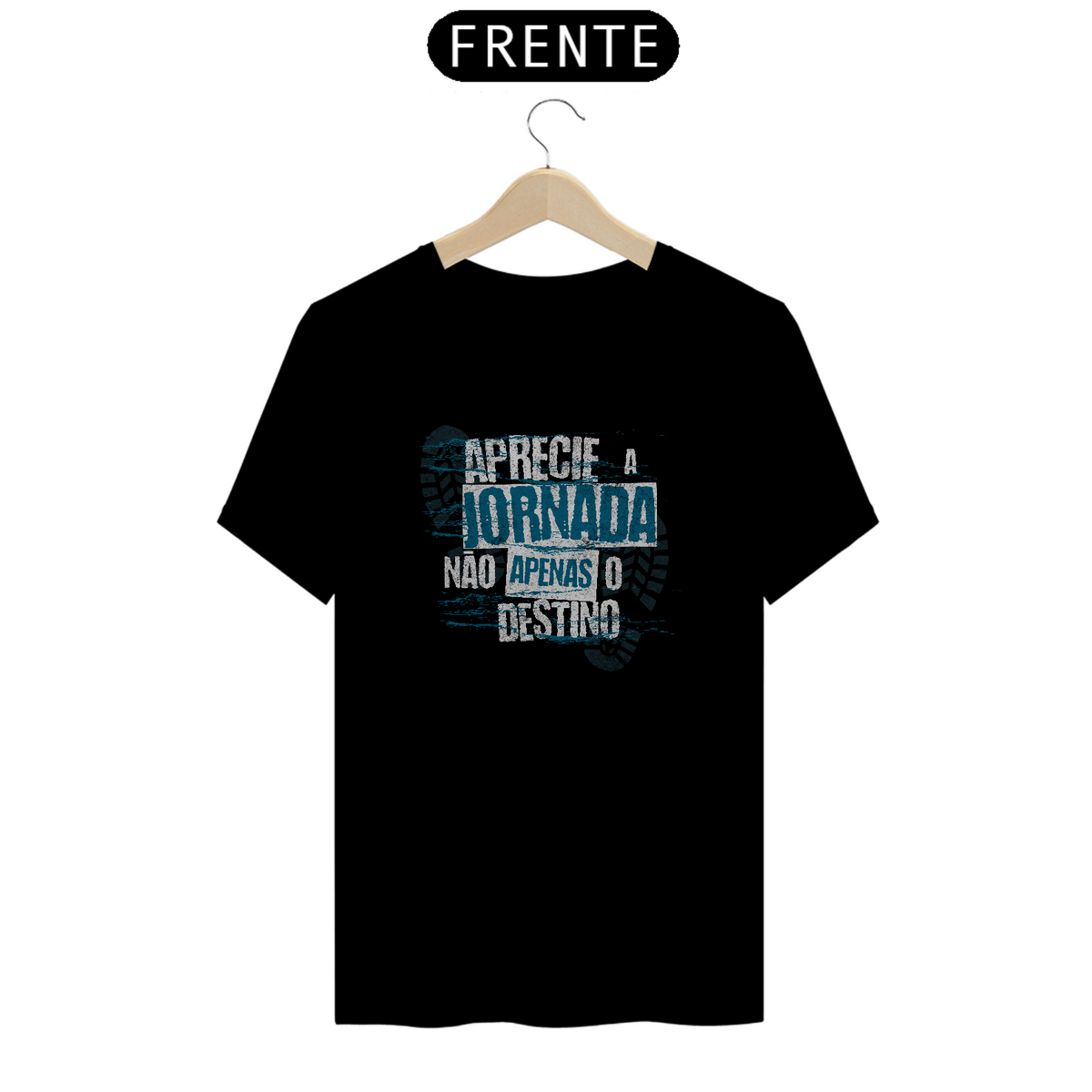 Nome do produto: Camiseta Q Jornada