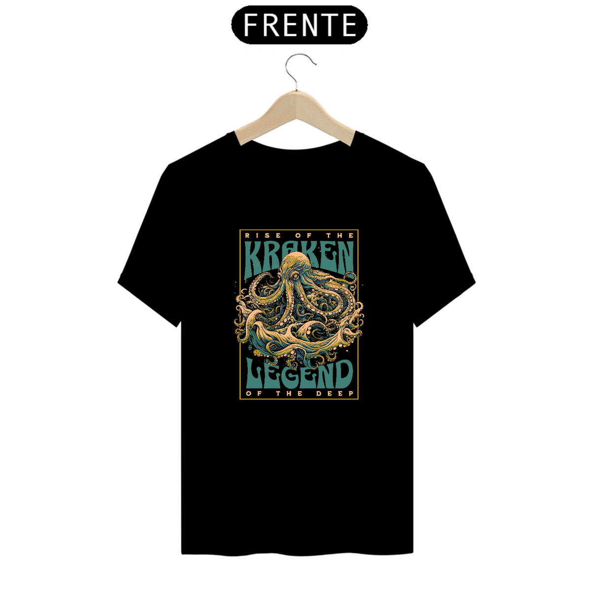 Nome do produto: Camiseta Premium - Coleção Street - Kraken