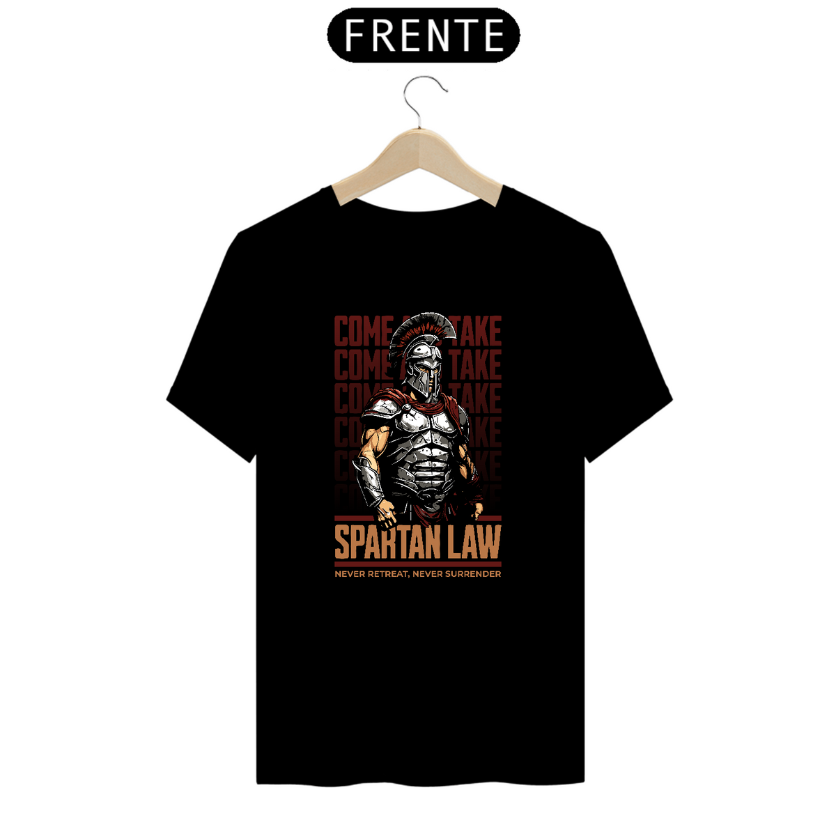 Nome do produto: Camiseta Premium - Coleção Street - Spartan Law