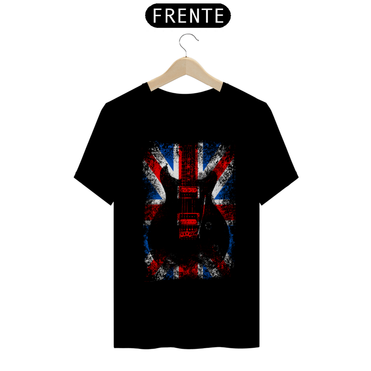 Nome do produto: Camiseta Guitar England