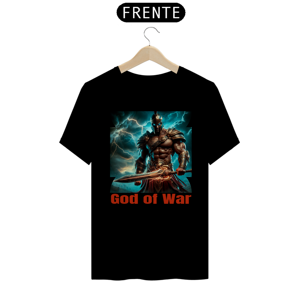 Nome do produto: Camiseta Ares God of War