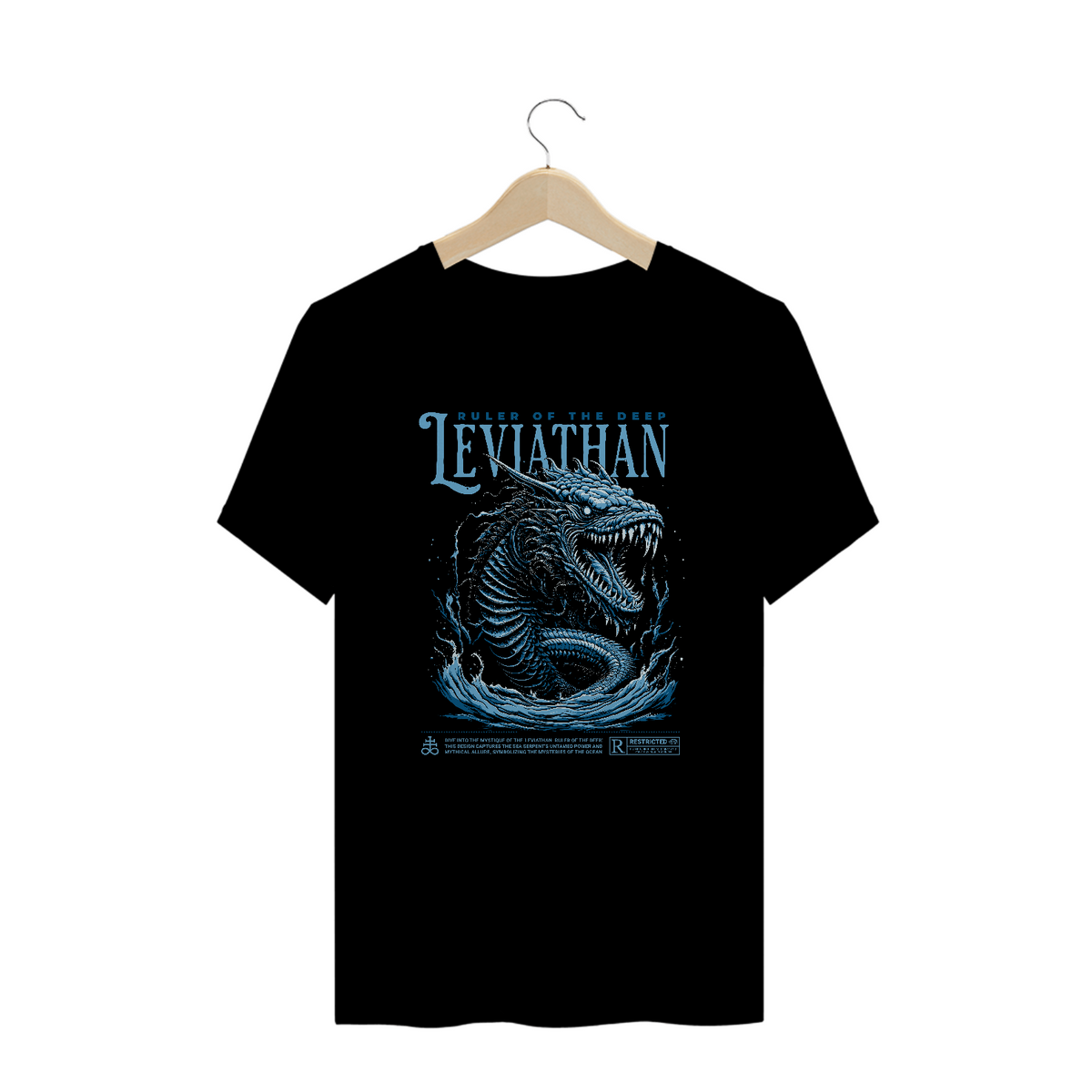 Nome do produto: Camiseta Plus Size Leviathan
