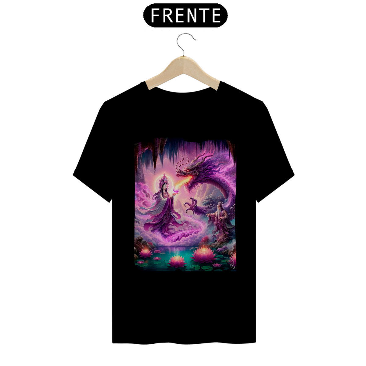 Nome do produto: Camiseta Deusa Kuan Yin