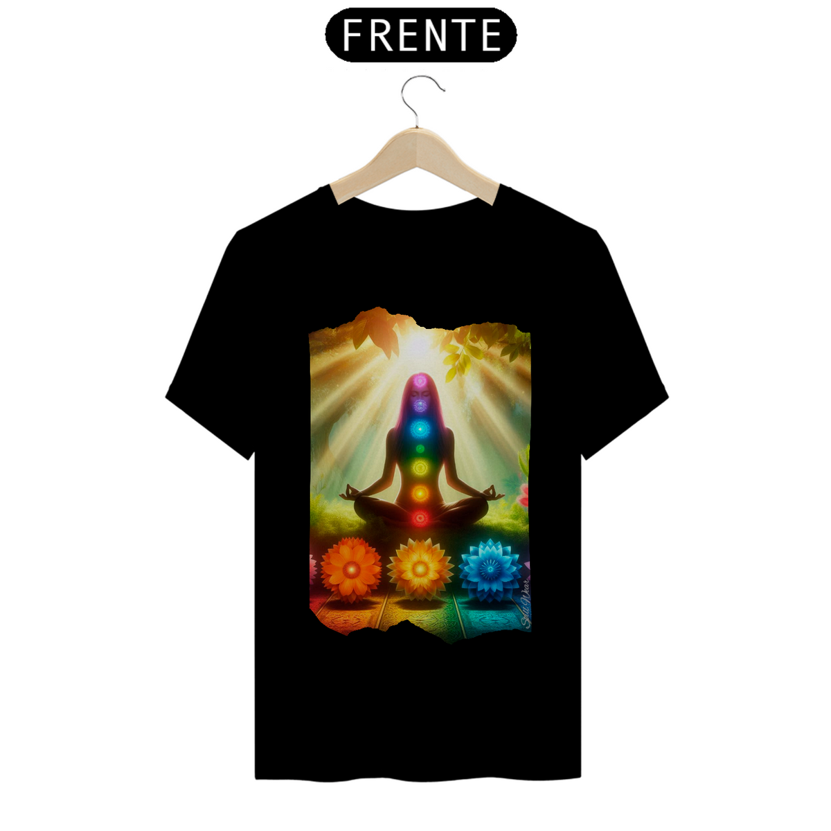 Nome do produto: Camiseta Chakras 2