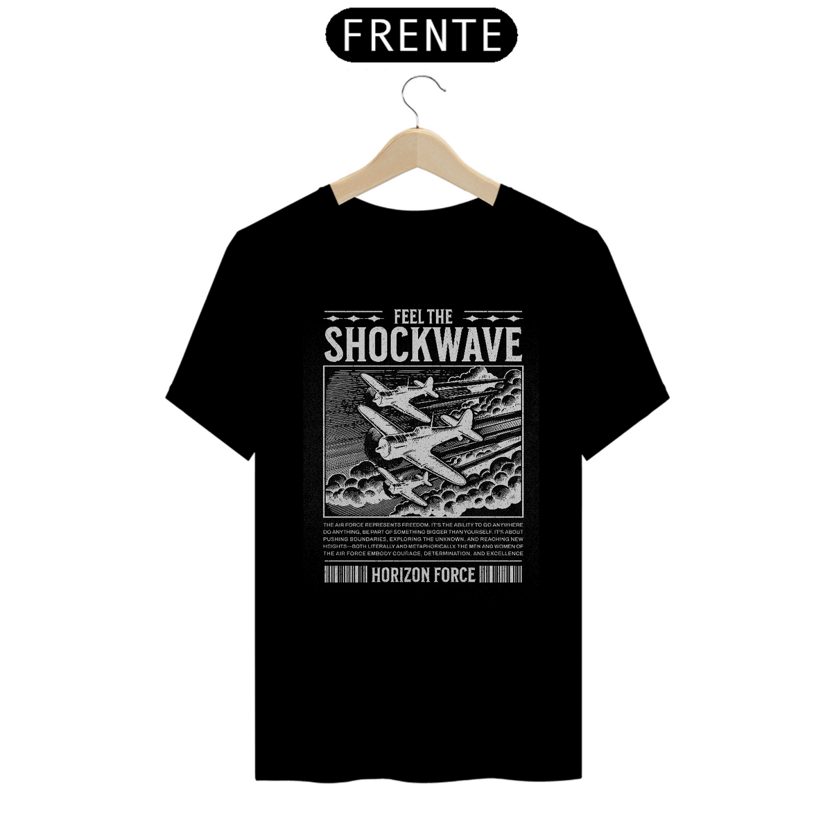 Nome do produto: Camiseta Feel The Shockwave