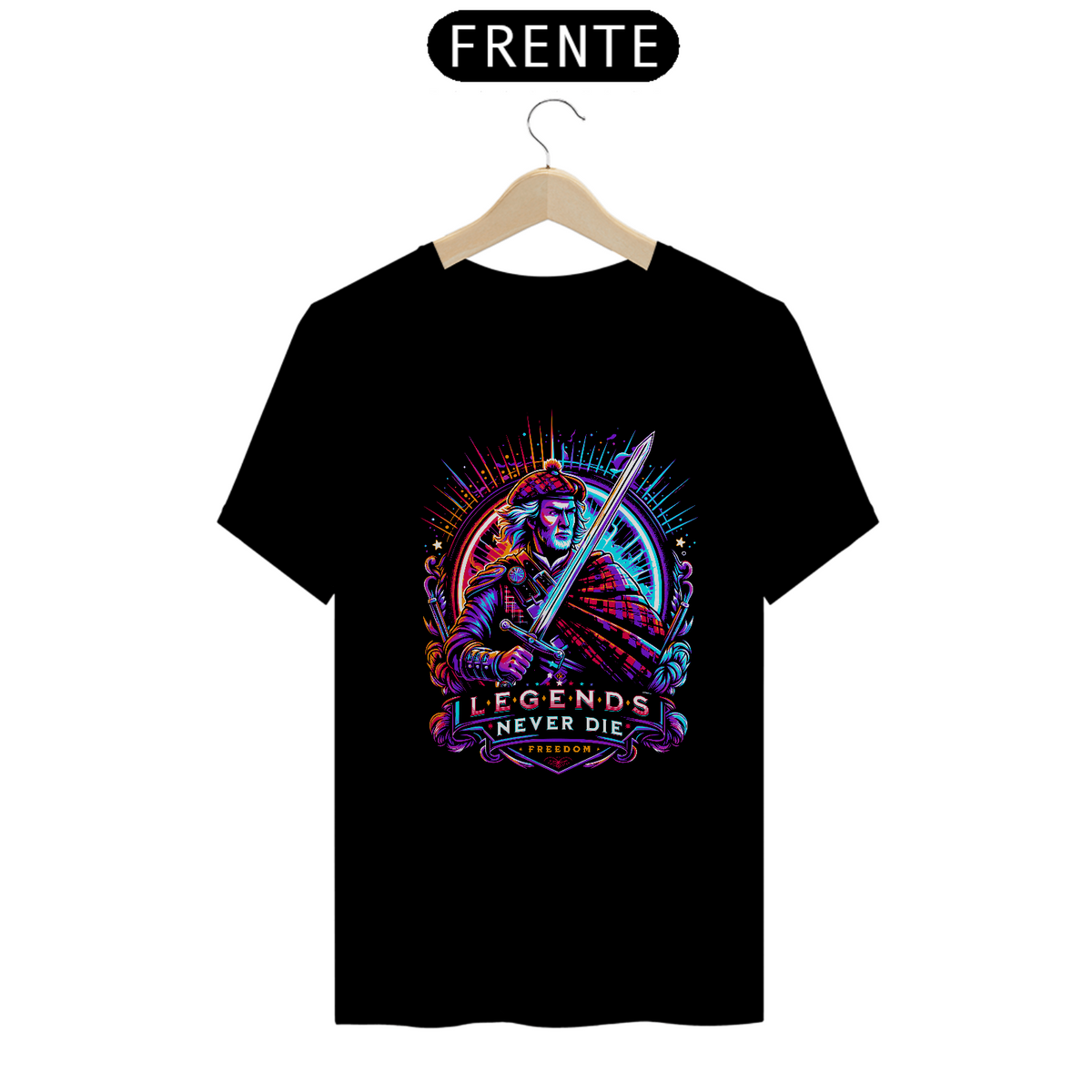 Nome do produto: Camiseta Street Legends Never Die
