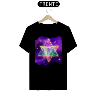 Nome do produtoCamiseta Coleção Holística Cubo de Metatron