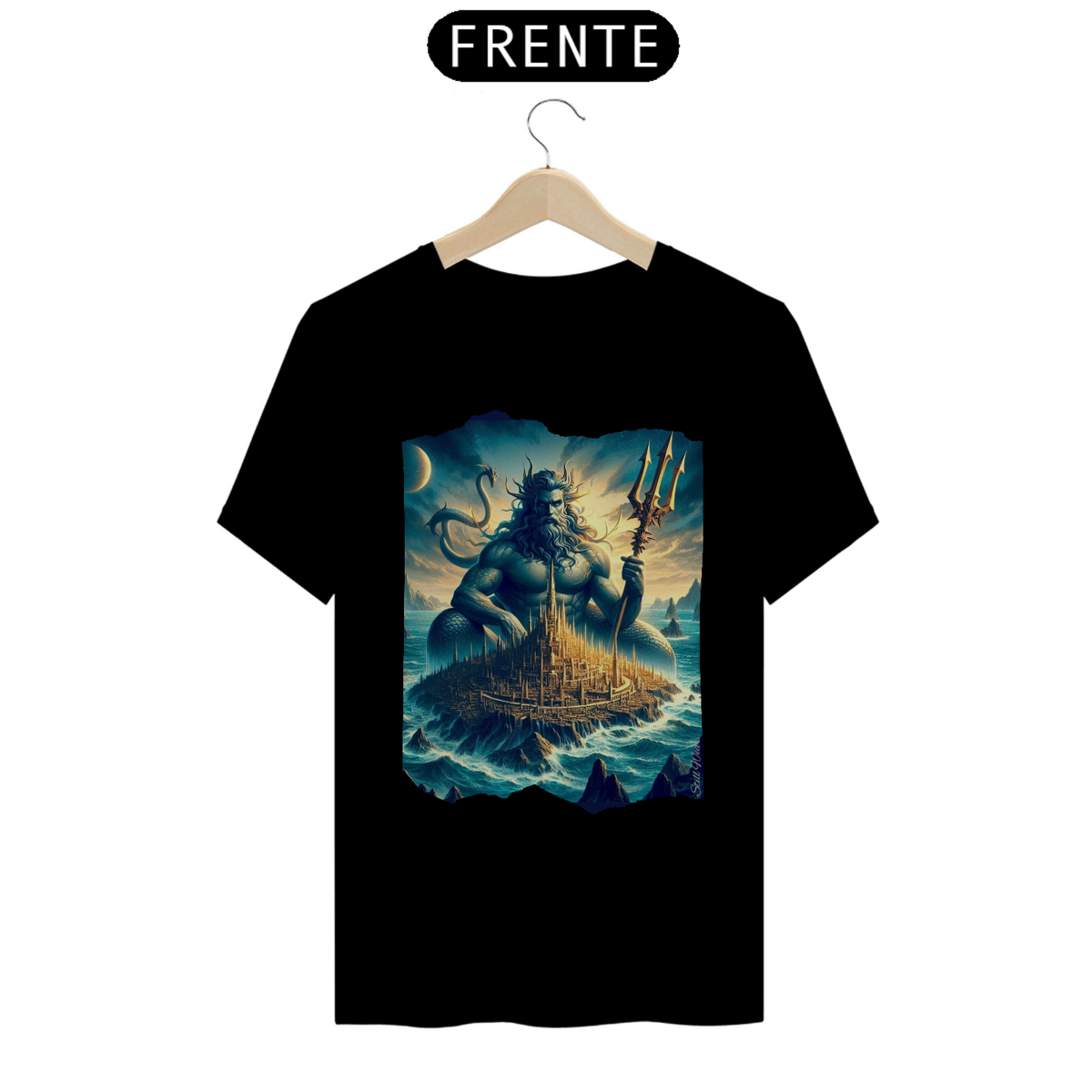 Nome do produto: Camiseta Poseidon