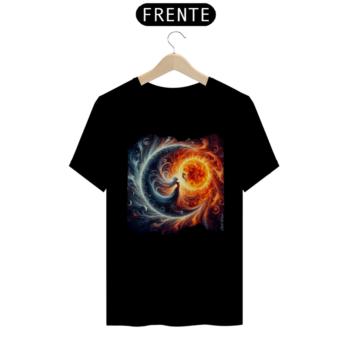 Nome do produto: Camiseta Sol e Lua 4