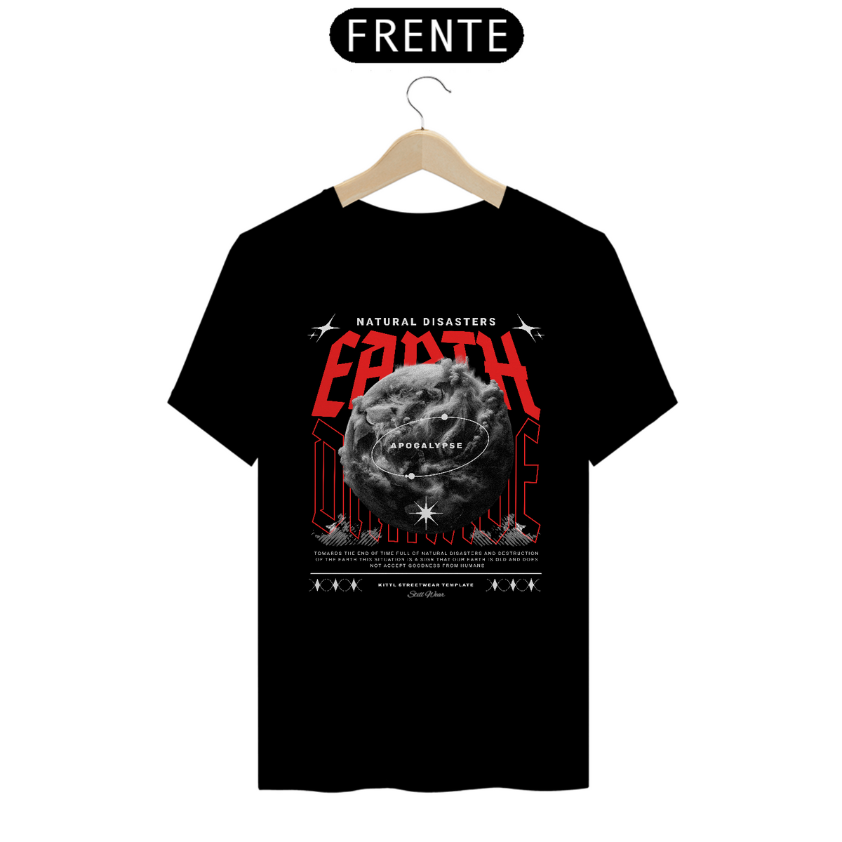 Nome do produto: Camiseta Terra em Alerta