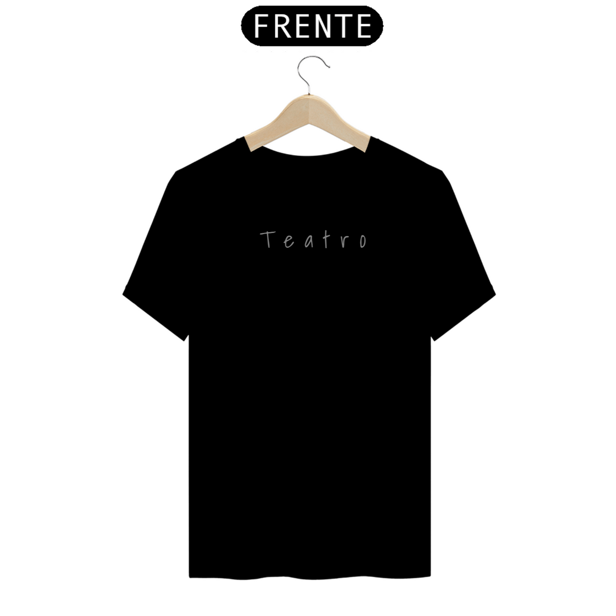 Nome do produto: Camiseta Minimal Profissões Teatro