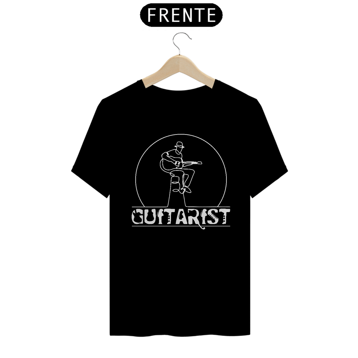 Nome do produto: Camiseta Coleção Musical Guitarist