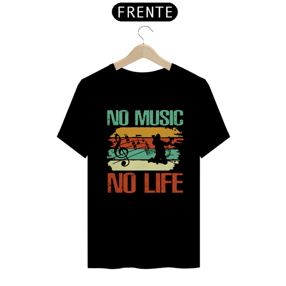 Camiseta Coleção Musical No Music No Life