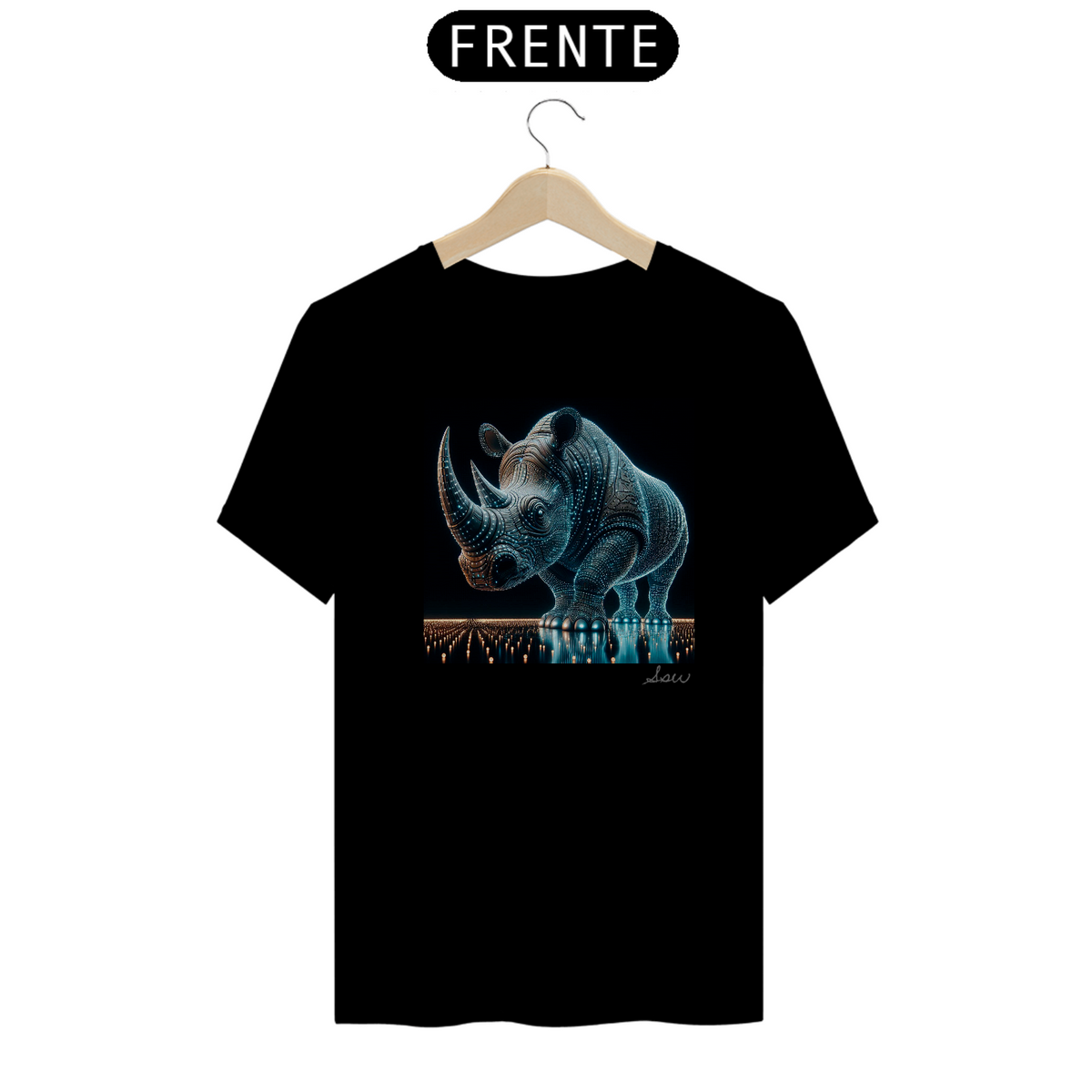 Nome do produto: Camiseta Arquétipos e Animais de Poder Rinoceronte