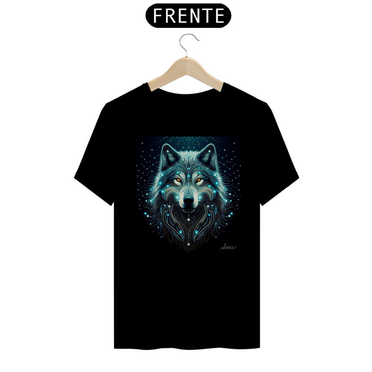 Nome do produto: Camiseta Arquétipos e Animais de Poder Lobo