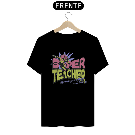 Camiseta Profissões Super Teacher