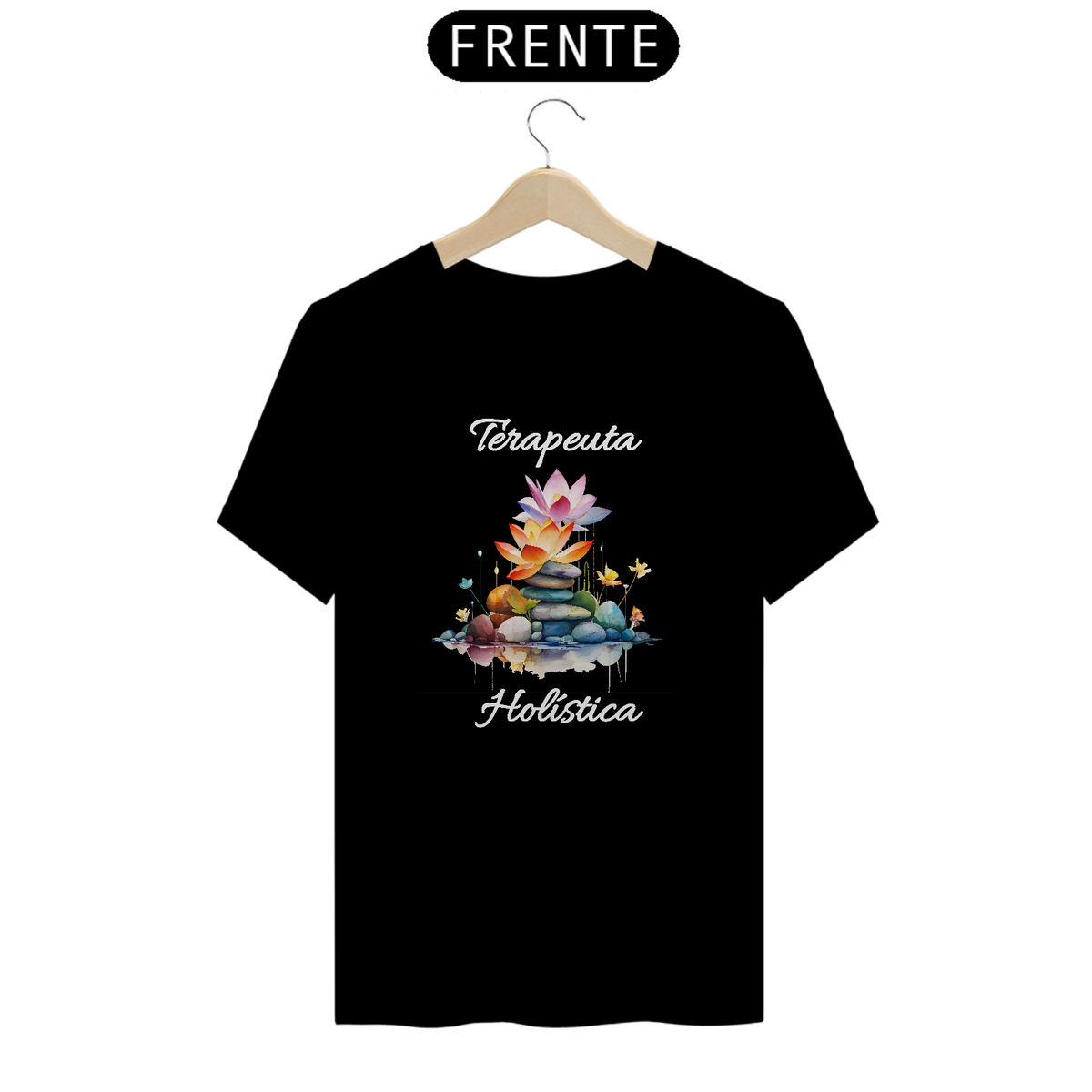 Nome do produto: Camiseta Profissões Terapeuta Holística 2