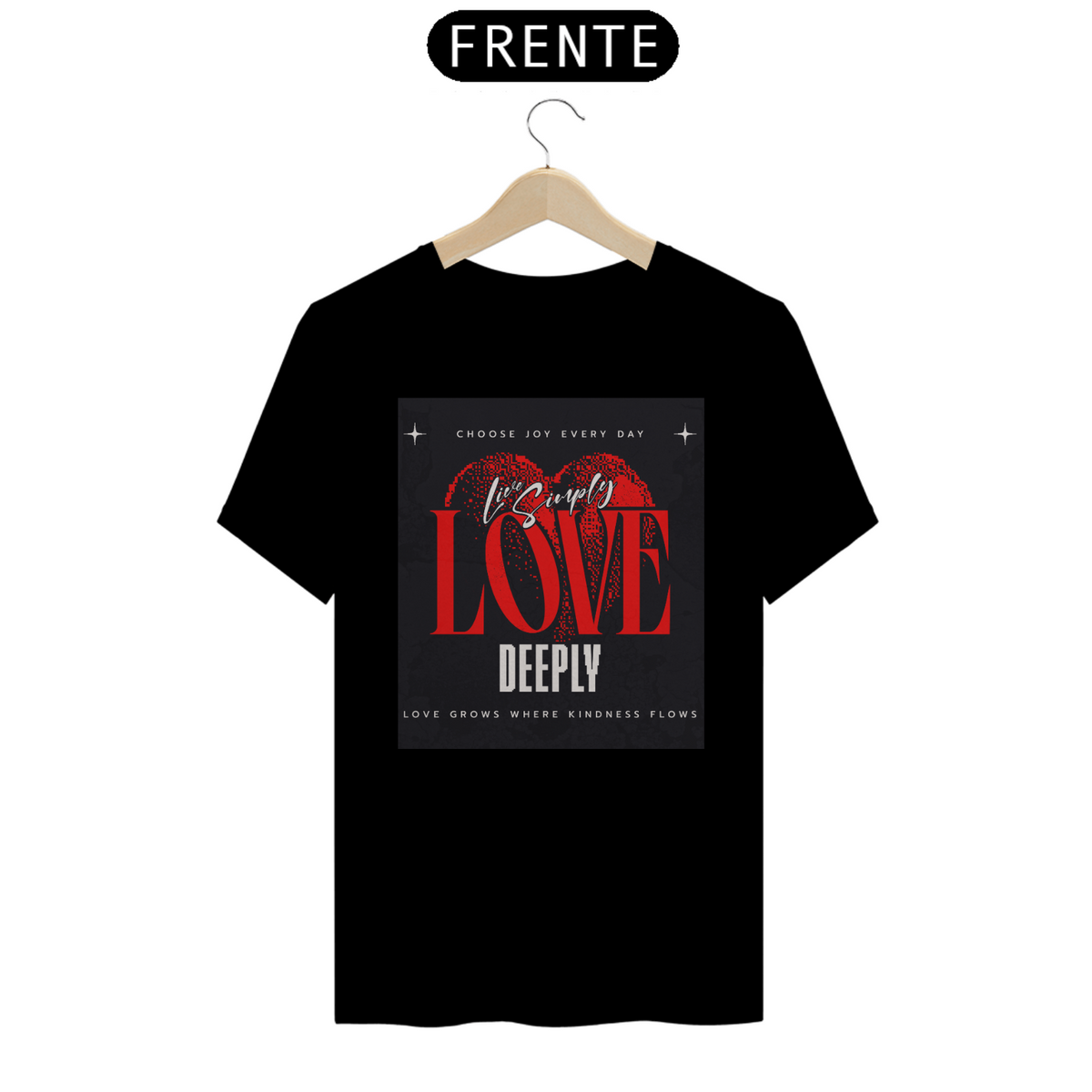 Nome do produto: Camiseta Coleção Streetwear Love Deeply